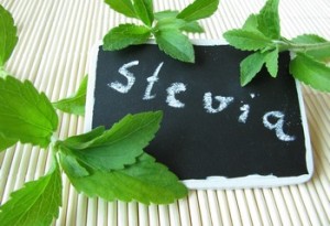 Sweet herb with nameplate